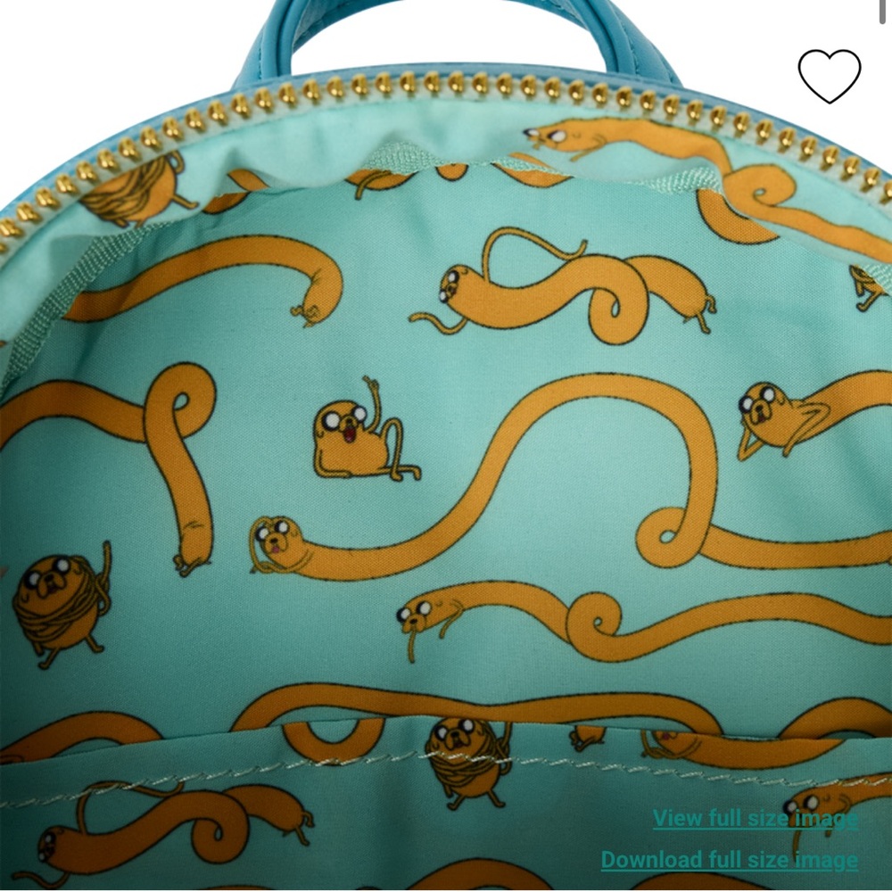 Loungefly Adventure Time Characters Exclusive Mini Backpack - Picture 9 of 10